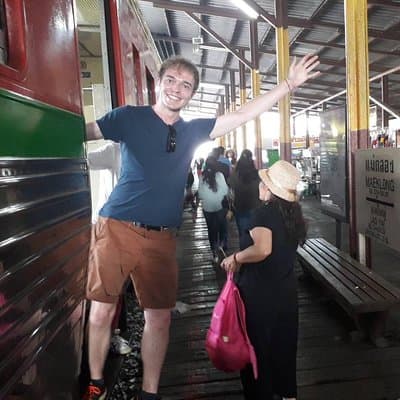 Maeklong Railway Market and Floating Market 4