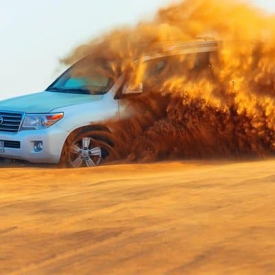 Morning Dune Bashing With Sand Boarding And Camel Ride in Red Dunes Desert 3