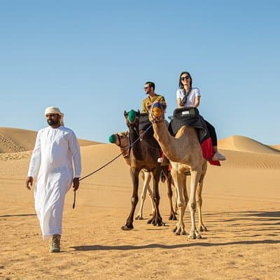 Morning Dune Bashing With Sand Boarding And Camel Ride in Red Dunes Desert 4