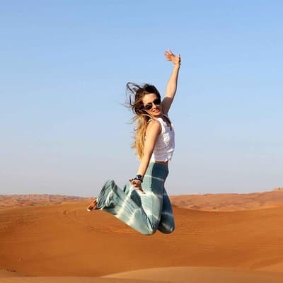 Evening Red Dunes Desert Safari Private Only Dune Bashing 5