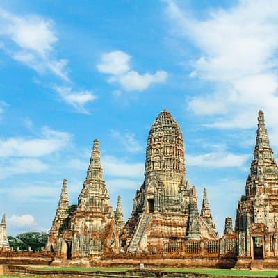 In French: Ayutthaya, the ancient capital of Siam