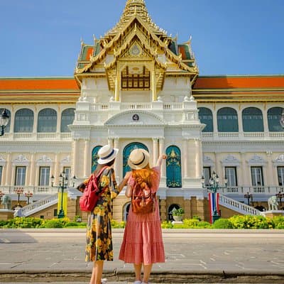 Grand Palace, Damnoen Floating Market & Maeklong Railway Market Tour – Full Day