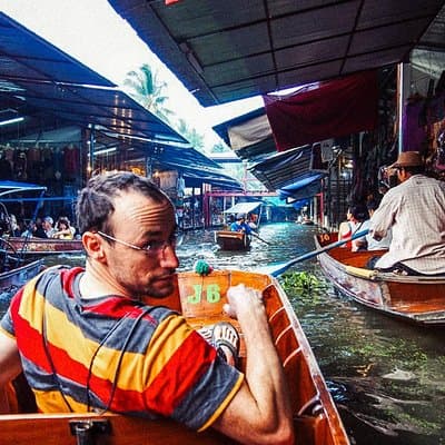 Grand Palace, Damnoen Floating Market & Maeklong Railway Market Tour – Full Day 2