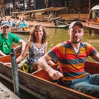 Grand Palace, Damnoen Floating Market & Maeklong Railway Market Tour – Full Day 3