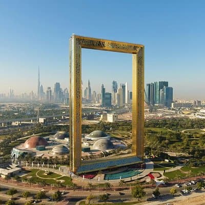 Dubai Frame entry tickets with pick up & Drop off