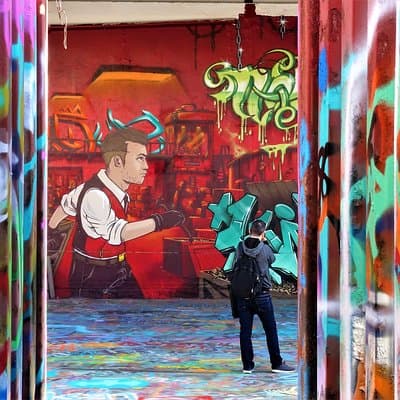 Paris Street Art bike tour - Open Air Museum