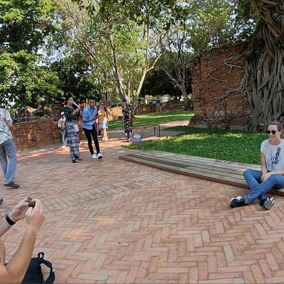 Cycling in Ayutthaya Historical Park