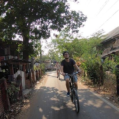Cycling in Ayutthaya Historical Park 2