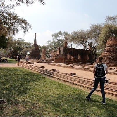 Cycling in Ayutthaya Historical Park 5
