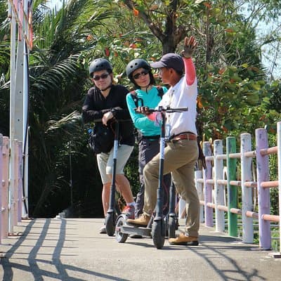 Take a E-Scooter Ride in Bangkok's Jungle