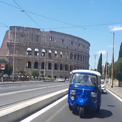 Rome by Ape Calessino Auto Rickshaw 5