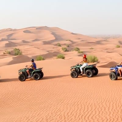 Private Desert Safari with ATV Quad Bike
