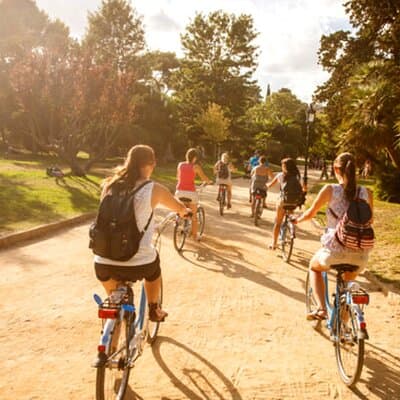 Montjuïc: Magic & Art Bike Tour Barcelona 5