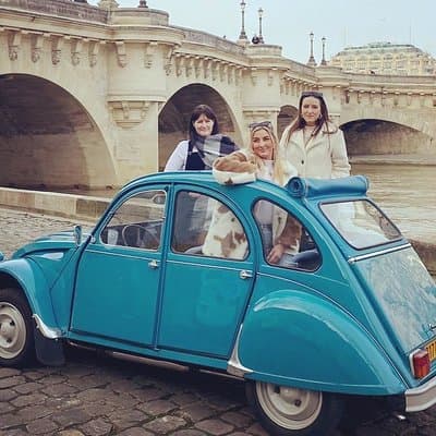 Private ride in a Citroën 2CV in Paris - 2h 5