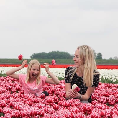 Keukenhof and Zaanse Schans Windmills Guided Tour with local