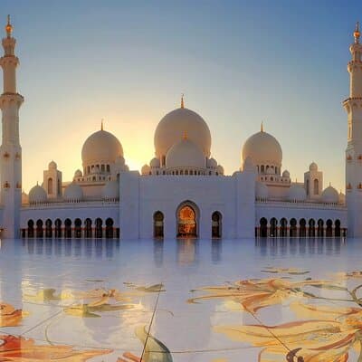 Abu Dhabi Grand Mosque, Etihad Towers & Royal Palace Visit from Dubai