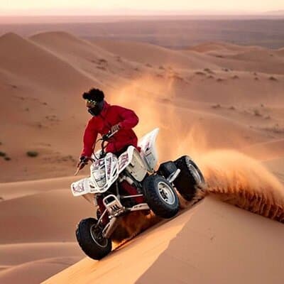 Quad Bike Thrill: 30/60-Minute Red Dune Adventure with Camel Ride 2