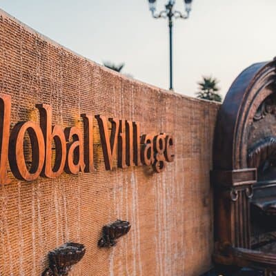 Memorable Evening at Dubai Global Village with Dubai Miracle Garden Visit !!