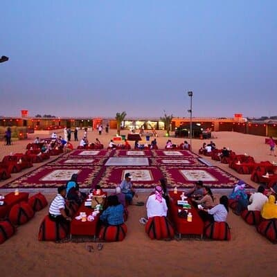 Dubai Desert Safari with Dune Bashing, Camel rides & BBQ Dinner 4
