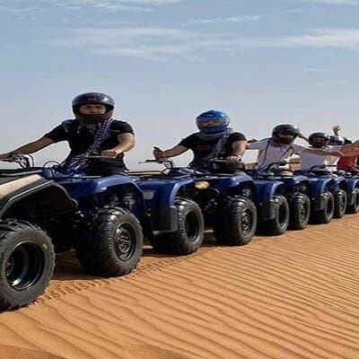 Ultimate Desert Experience Quad Bike, Sandboarding, Camel Ride 3