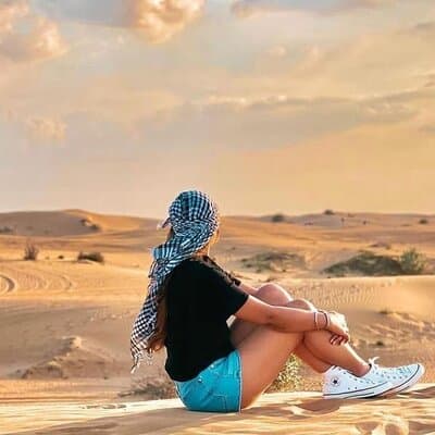 Dubai Morning Desert Safari Dune Bashing & Camel Ride Experience 5