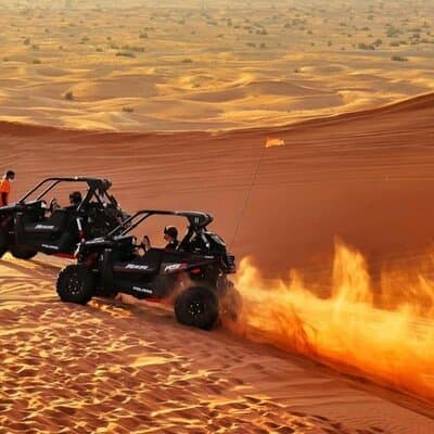 Polaris 1000 CC/2 Seater Dune Buggy Ride in Open Desert