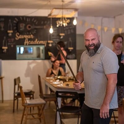 Sabre the Moment: Cava Sabrage Class in Barcelona 5