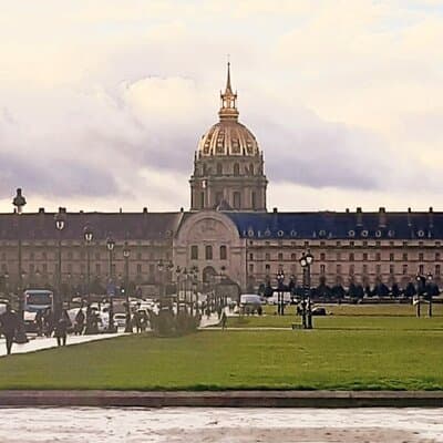 Drawing workshop/creative notebook during a walk from the Invalides to the Petit Palais 5