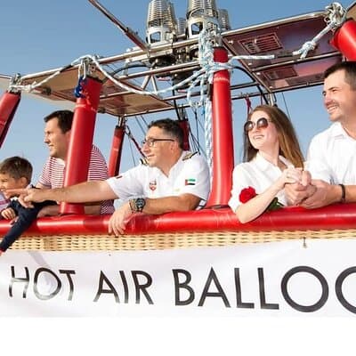 Hot Air Balloon Ride in Dubai
