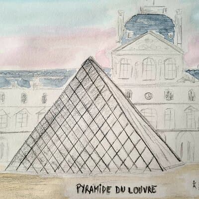 Drawing workshop/creative notebook & cultural walk in the Tuileries 5