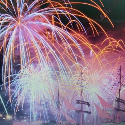 New Year's Eve on a Sailboat with Fireworks display in Lisbon 4