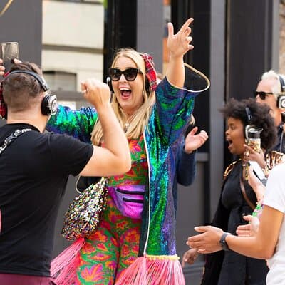 Silent Disco Walking Tours West End Boogie Shoes 3