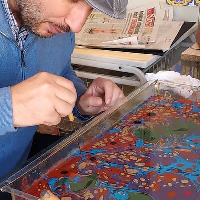 Turkish Marbling Paper Art Workshop 3