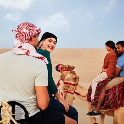 Dubai: Camel Caravan, Bedouin Breakfast with Al Marmoom Oasis