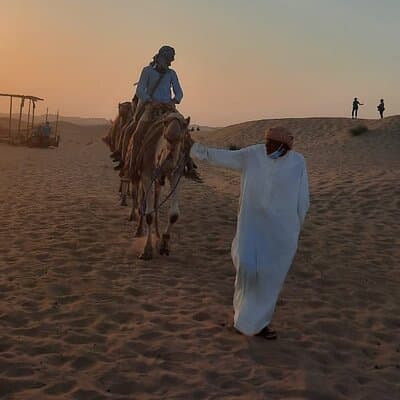 Evening Desert Safari in Dubai with Dune Bashing , Camel Ride and BBQ Dinner 5
