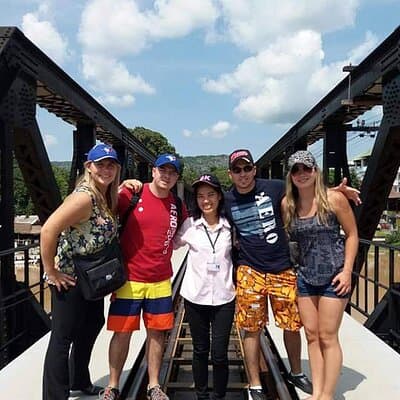 Erawan Waterfall and Kanchanaburi Private Tour [Optional Luxury] 2