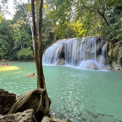 Erawan Waterfall and Kanchanaburi Private Tour [Optional Luxury] 5