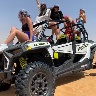 Evening Desert Safari with Dune Buggy Ride& BBQ Dinner–Shared Car