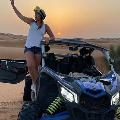 Evening Desert Safari with Dune Buggy Ride& BBQ Dinner–Shared Car 3