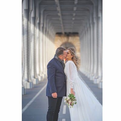 Paris Eiffel Tower Vows Renewal Ceremony - Photoshoot and Video 2