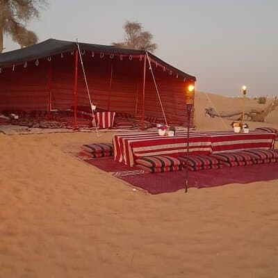 Private setup, Falcon photo , Dinner, Sunset in middle of Desert 4