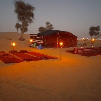 Private setup, Falcon photo , Dinner, Sunset in middle of Desert