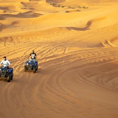 Evening Desert Safari with Quad Bike, BBQ Dinner and Camel Ride 2