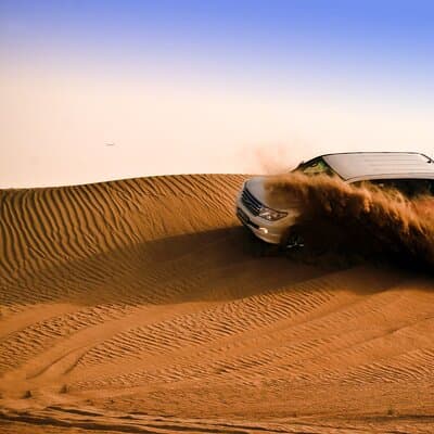 Evening Desert Safari Tour with Sand Surfing, BBQ Dinner (Exclusive Car) 3