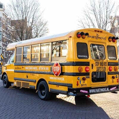 Partybus Amsterdam for 15 persons (1 hour drive)