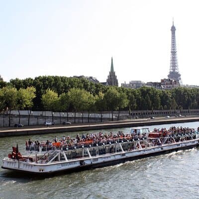 Two-hour Paris Tour including short walk and one hour Seine Cruise 2