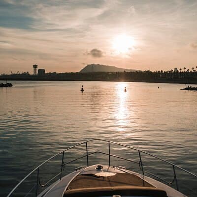 Barcelona Private Luxury Motor Yacht Sunset Cruise with Drinks 2