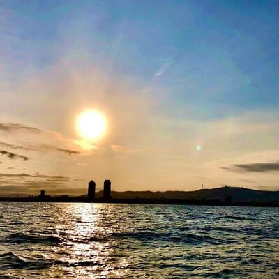 Barcelona Private Luxury Motor Yacht Sunset Cruise with Drinks 5