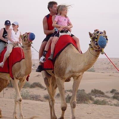 Morning Thrilling Dune bashing , Send Boarding & Camel ride 3