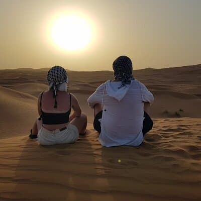 Morning Thrilling Dune bashing , Send Boarding & Camel ride 4